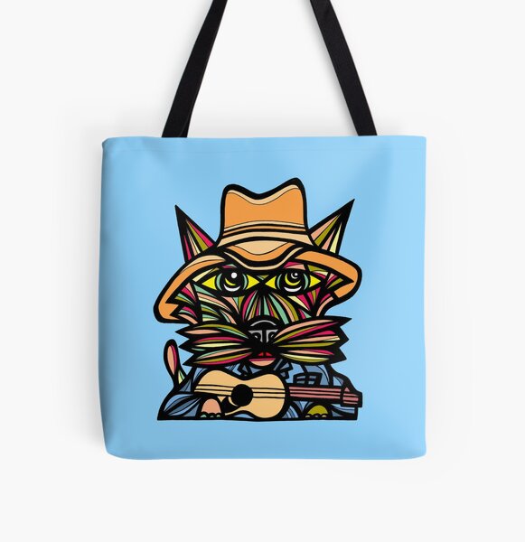 "Kountry Kat" All Over Print Tote Bag