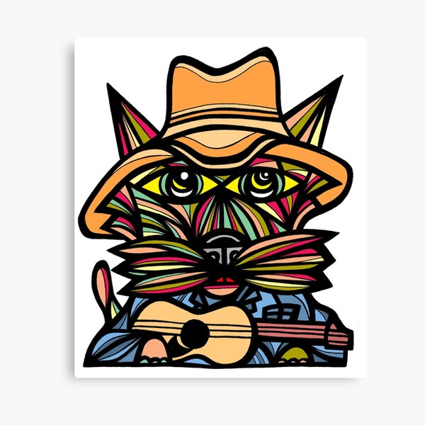 "Kountry Kat" Canvas Print