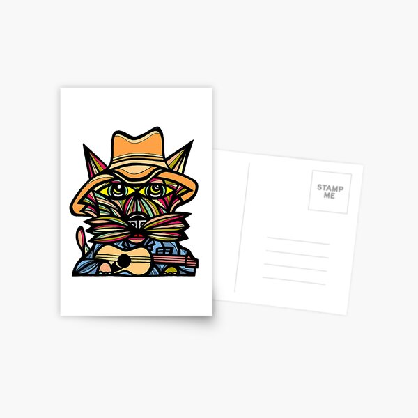 "Kountry Kat" Postcard