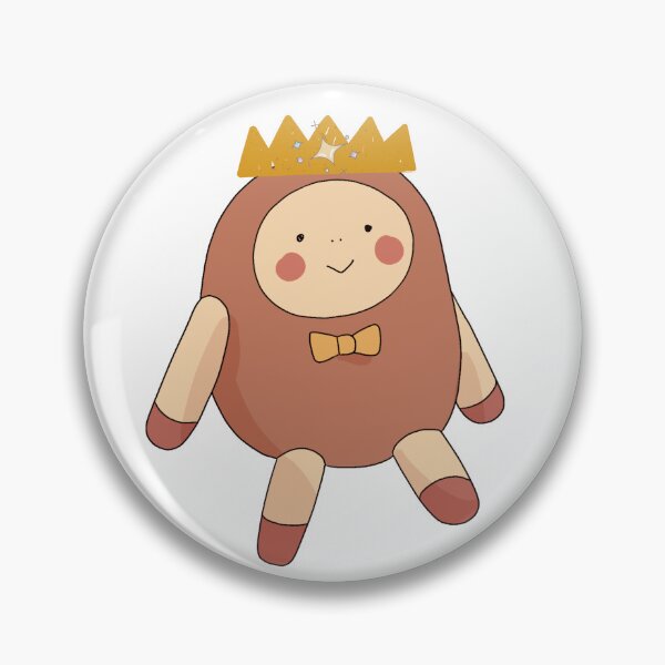 Item preview, Little Potato Queen: Cute Manhwa Doll Character designed and sold by Allison Sparkles.