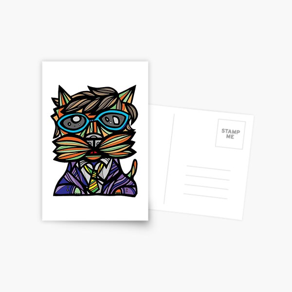 "Kool Kat" Postcard