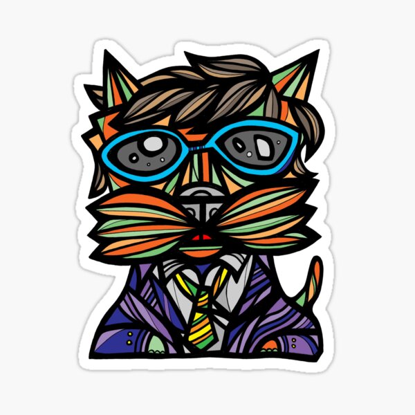 "Kool Kat" Sticker