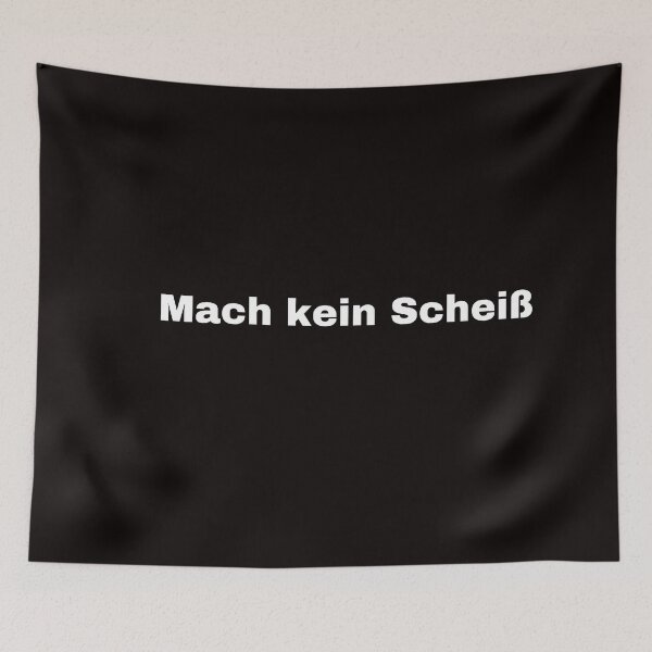 Item preview, Funny German Quote "Mach kein Scheiß" – German Humor T-Shirt designed and sold by Jessica  art.