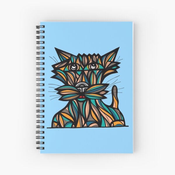 "Fun Kat" Spiral Notebook