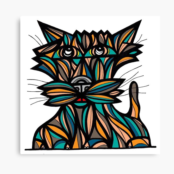 "Fun Kat" Canvas Print