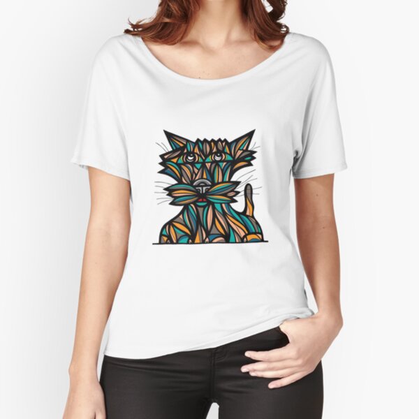 "Fun Kat" Relaxed Fit T-Shirt