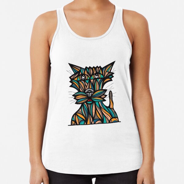 "Fun Kat" Racerback Tank Top