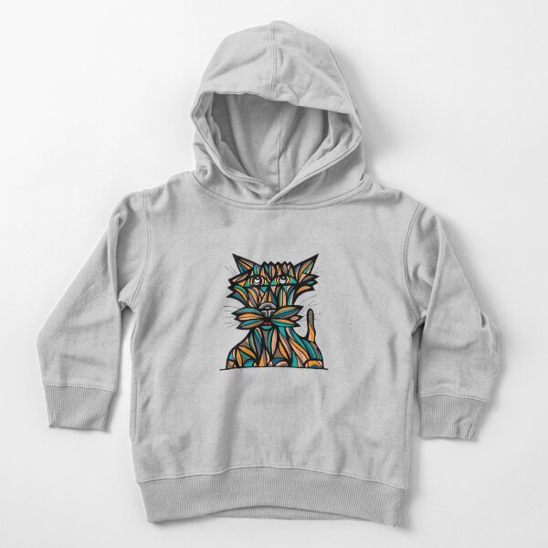 "Fun Kat" Toddler Pullover Hoodie