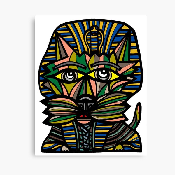 "Pharaoh Kat" Canvas Print