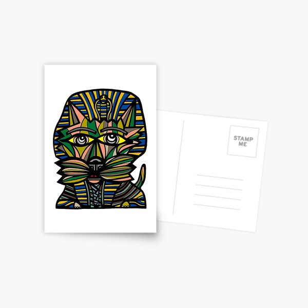 "Pharaoh Kat" Postcard