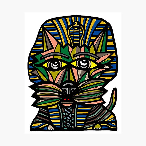 "Pharaoh Kat" Photographic Print