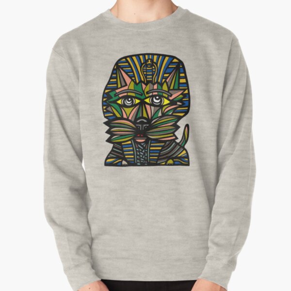 "Pharaoh Kat" Pullover Sweatshirt