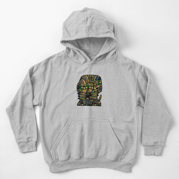 "Pharaoh Kat" Kids Pullover Hoodie