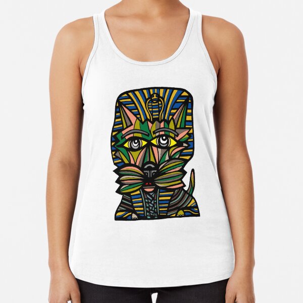 "Pharaoh Kat" Racerback Tank Top