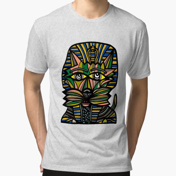 "Pharaoh Kat" Tri-blend T-Shirt
