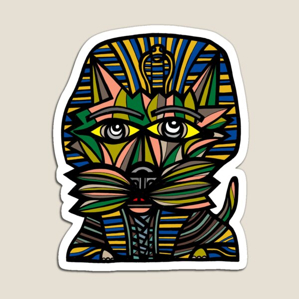 "Pharaoh Kat" Magnet