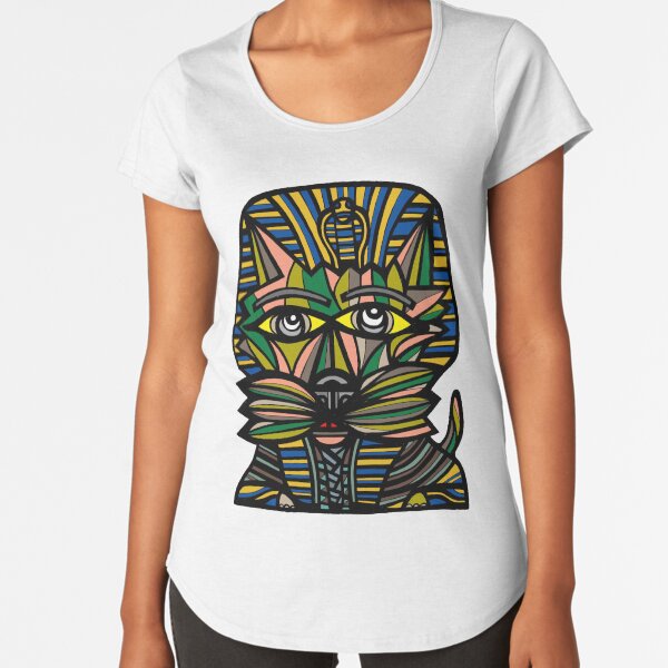 "Pharaoh Kat" Premium Scoop T-Shirt