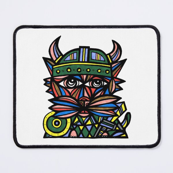 "Viking Kat" Mouse Pad