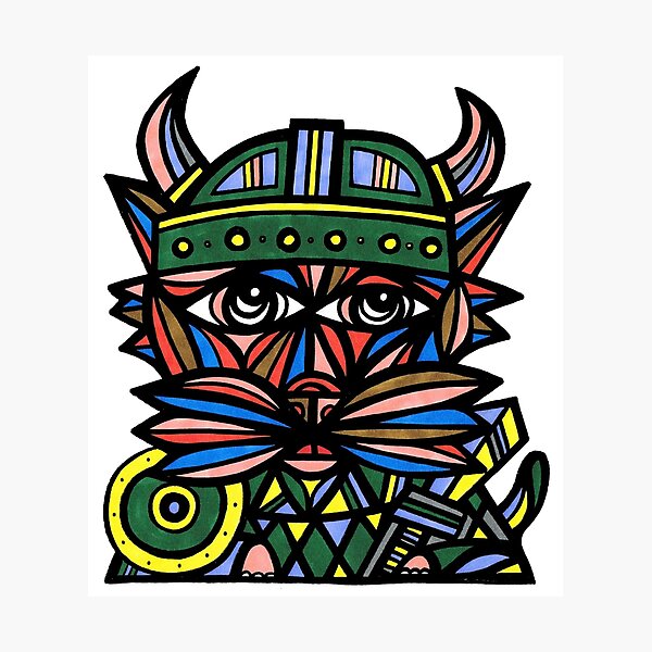 "Viking Kat" Photographic Print