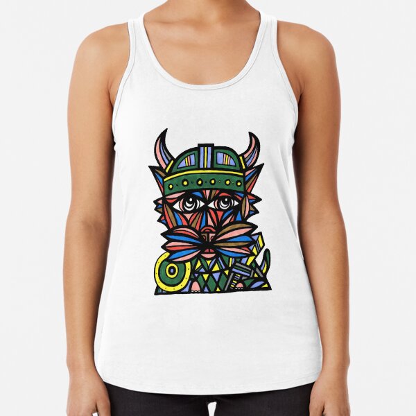 "Viking Kat" Racerback Tank Top