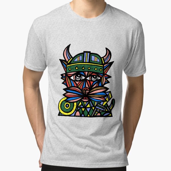 "Viking Kat" Tri-blend T-Shirt