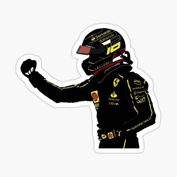 Item preview, Charles Leclerc Monza 2024 victory designed and sold by Paddock49.