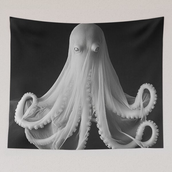 Item preview, Octopus White Ghostsheet designed and sold by Brendon987.