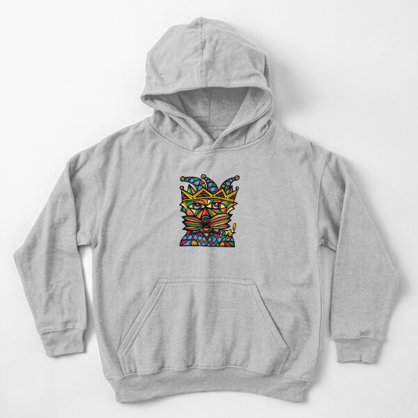 "Jester Kat" Kids Pullover Hoodie