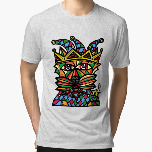 "Jester Kat" Tri-blend T-Shirt