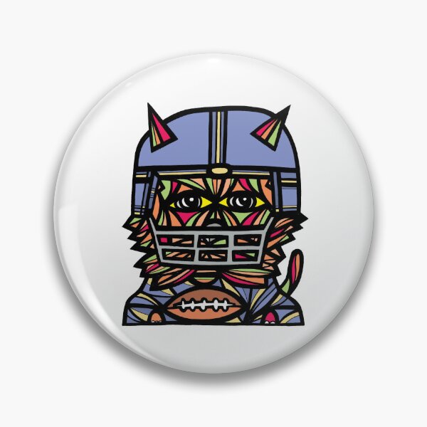 "GridIron Kat" Pin