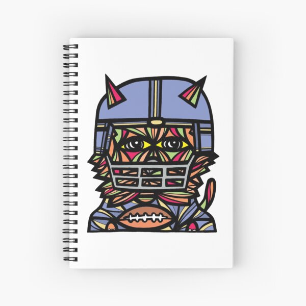 "GridIron Kat" Spiral Notebook