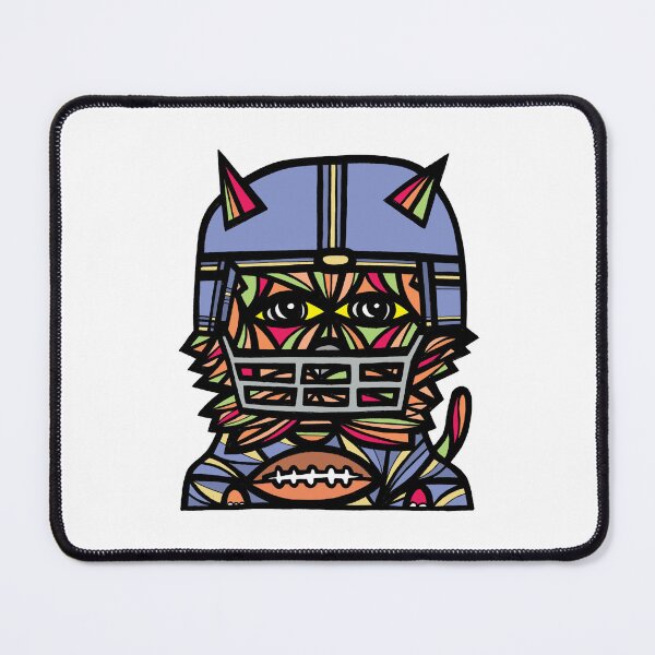 "GridIron Kat" Mouse Pad