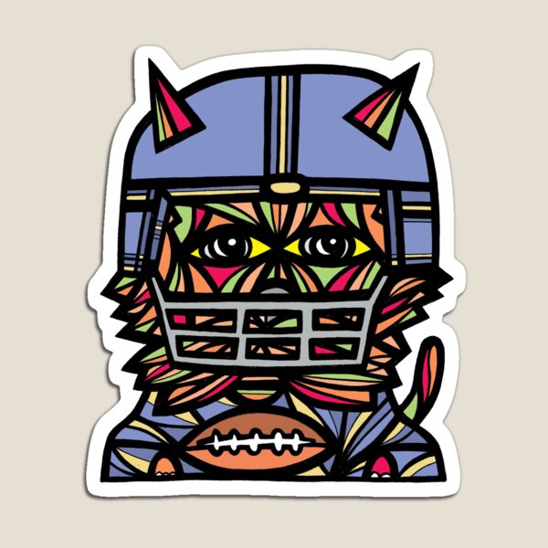 "GridIron Kat" Magnet