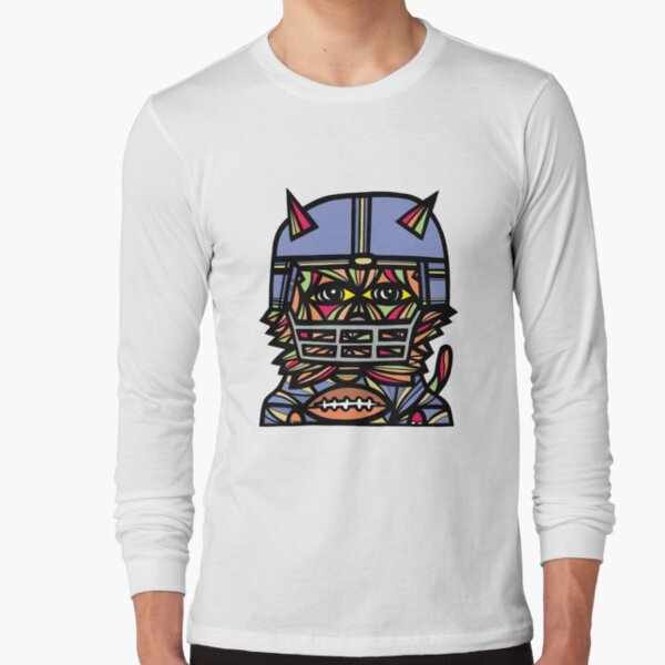 "GridIron Kat" Long Sleeve T-Shirt