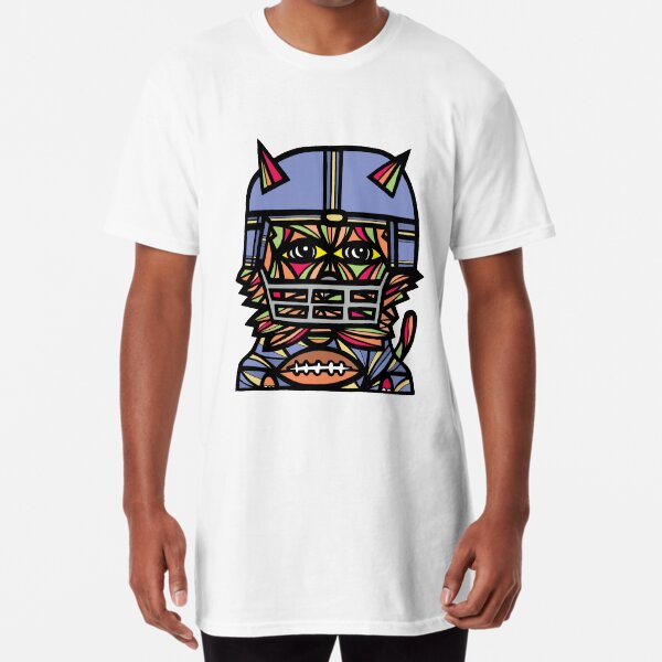 "GridIron Kat" Long T-Shirt