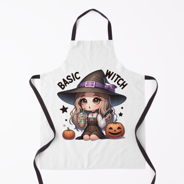 Item preview, Basic Witch drinking iced coffee stickers and more designed and sold by CRandRRstickers.