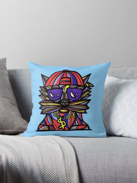 "Dope Evolution" Throw Pillow