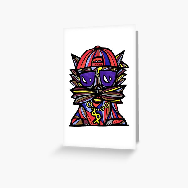 "Dope Evolution" Greeting Card