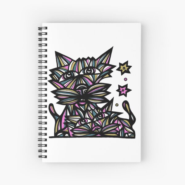 "Star Gazers" Spiral Notebook