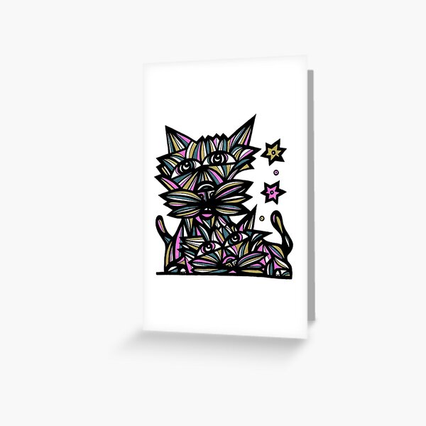 "Star Gazers" Greeting Card