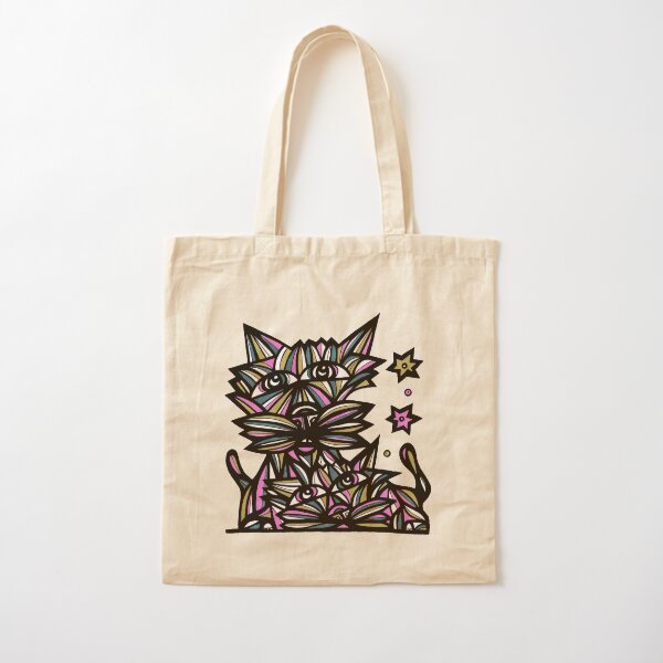 "Star Gazers" Cotton Tote Bag