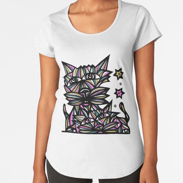 "Star Gazers" Premium Scoop T-Shirt
