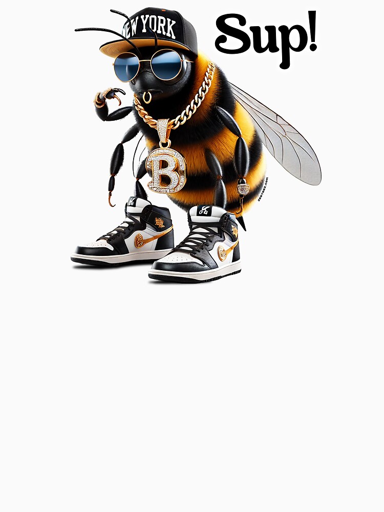 Thumbnail 7 of 7, Classic T-Shirt, Sup? Bee designed and sold by zeeteezofficial.