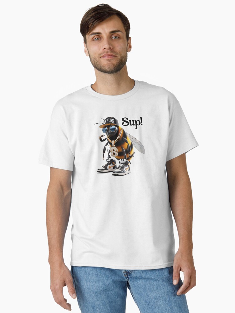 Thumbnail 2 of 7, Classic T-Shirt, Sup? Bee designed and sold by zeeteezofficial.
