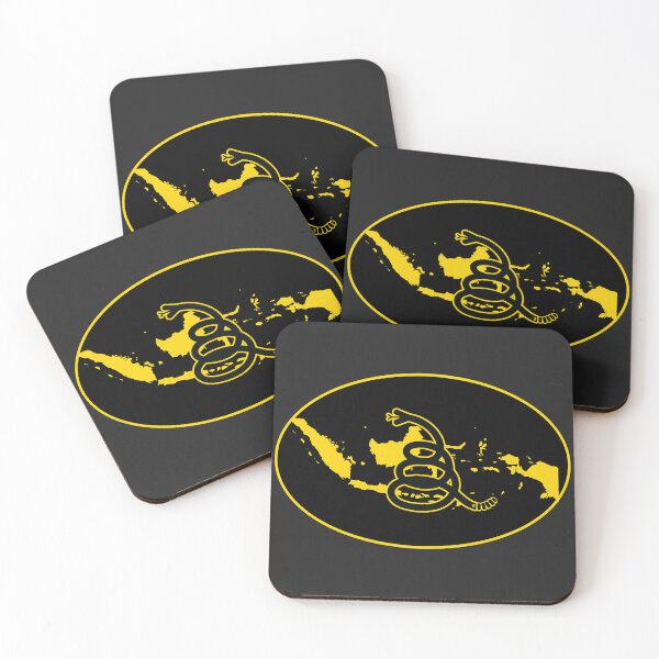 Item preview, INDONESIA - Freedom Is The Superpower - Modern Gadsden Snake Flag - Dont Tread On Me design designed and sold by pelagio.