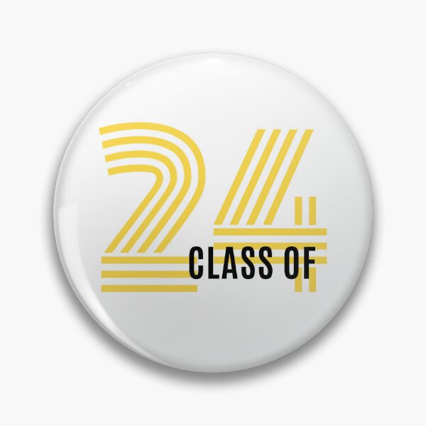 Item preview, Class Of 2024. Simple Typography 2024 Design for Class Of/ Graduation Design. Gold and Black designed and sold by That Cheeky Tee.