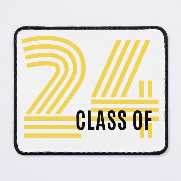 Item preview, Class Of 2024. Simple Typography 2024 Design for Class Of/ Graduation Design. Gold and Black designed and sold by That Cheeky Tee.