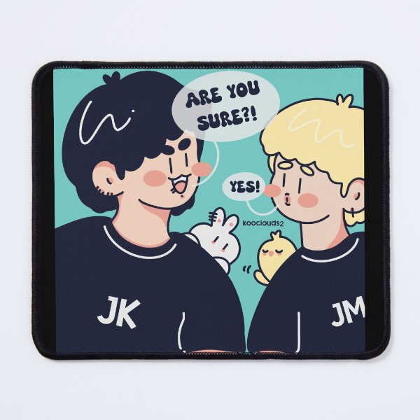 Item preview, ARE YOU SURE? JIKOOK designed and sold by kooclouds2.