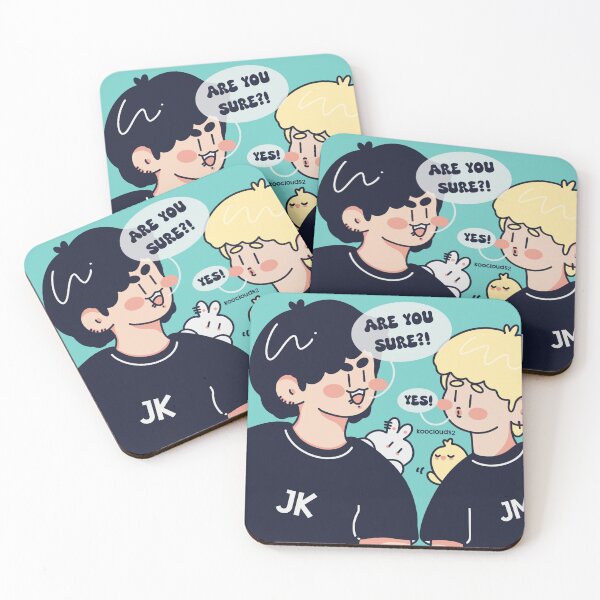 Item preview, ARE YOU SURE? JIKOOK designed and sold by kooclouds2.