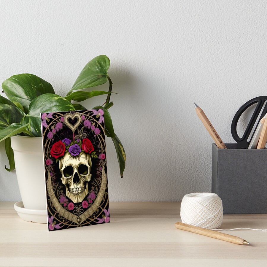 Item preview, Art Board Print designed and sold by TheDarkWardrobe.